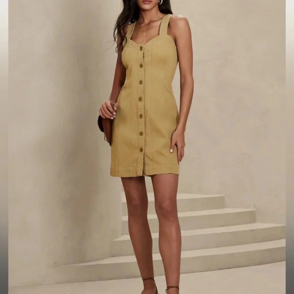 Banana Republic Seamed Mini Dress